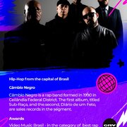 From Brasília we present the legitimate, original and legendary hip hop of